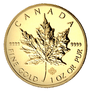 Picture of 1/4 oz Gold Maple Leaf