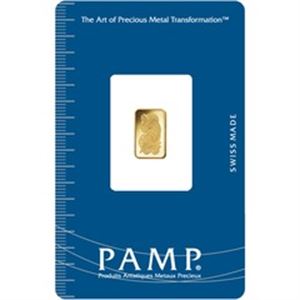 Picture of 1 Gram Gold PAMP Bar