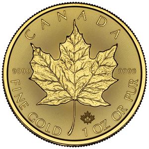 Picture of 1 oz Gold Maple Leaf