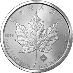 Picture of  1 oz Platinum Maple Leaf