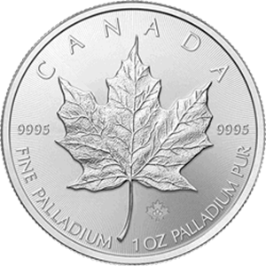 Picture of  1 oz Palladium Maple Leaf